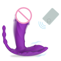Vibrateur à succion portable, contrôlé par application, pour femme, invisible, pour le plaisir personnel en extérieur, jouets sexuels pour femmes