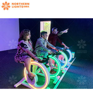 Parque de atracciones paseos en bicicleta Precio atractivo Nuevo tipo en <span class=keywords><strong>realidad</strong></span> <span class=keywords><strong>virtual</strong></span> Proyección omnidireccional Vr - Product Image 4
