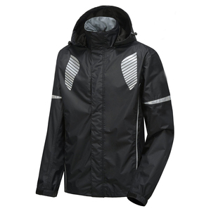 <span class=keywords><strong>Cortavientos</strong></span> impermeable para ciclismo con cremallera para <span class=keywords><strong>hombre</strong></span>, capucha para ciclismo de <span class=keywords><strong>montaña</strong></span>, chaqueta reflectante para lluvia, <span class=keywords><strong>cortavientos</strong></span> - Product Image 3