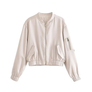 Personalized <b>Men</b> Satin Bomber <b>Jacket</b> With Long Sleeve <b>Lightweight</b> Zip Up Shiny Outerwear With Custom Logo Satin <b>Jacket</b> For <b>Men</b> - Product Image 1