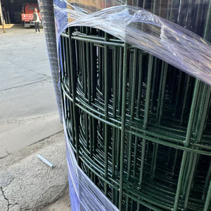 <span class=keywords><strong>Malla</strong></span> de Alambre Soldada con Revestimiento de PVC Verde para Paredes de Perreras, Acabado Liso, Anti-Mordidas y Anti-Corrosión, <span class=keywords><strong>Malla</strong></span> de Seguridad para Centros de Cría de Perros - Product Image 3