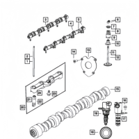 53022263AF Motornockenwelle für RAM 1500 Dodge Challenger Durango Jeep Grand Cherokee 5.7L V8 HEMI MDS VVT 53022263AE