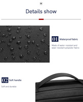 Sac à dos étudiant Kingsons au design élégant avec porte-bouteille latéral, plusieurs poches, construction légère, sac à dos pour ordinateur portable