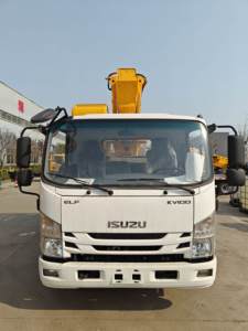 Affidabile <span class=keywords><strong>Camion</strong></span> <span class=keywords><strong>con</strong></span> Piattaforma Aerea Diesel Automatica Isuzu Kv100/Nnr Usato per Costruzioni - Product Image 5