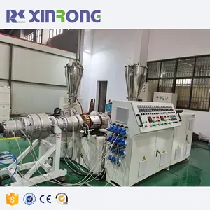 Xinrongplas macchina automatica per estrusione di tubi in pvc
