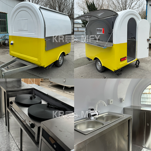 Camión de comida móvil hecho a medida de China, cocina móvil Hotdog, barbacoa, remolques de comida OEM - Product Image 6
