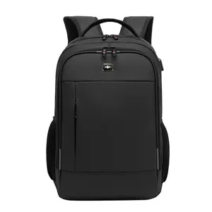 Rechargeable Laptop Backpack Bag With USB Charging Port Custom Logo Laptop Bags mens waterproof backpack Wholesale