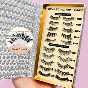 Kit d'extensions de <span class=keywords><strong>cils</strong></span> réutilisables russes DD sans colle, sans cruauté, en fibres végétales, pour extensions de <span class=keywords><strong>faux</strong></span> <span class=keywords><strong>cils</strong></span> - Product Image 2