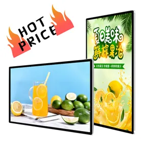 Hot Selling Indoor Wall Mount Lcd Monitor Android Commerciële Lift Reclame Scherm Smart Tv Lift Digital Signage