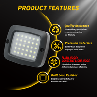 DXZ MD-30 30 LED Blanc Feu de position latéral et de dégagement, Feu de signalisation d'avertissement de rechange, Référence OE DXZMD30 12V-24V 2.8W Garantie 1 an