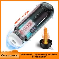 Firefly Aircraft Cup Dritte Generation Weltraum-Teleskop-Saug-Vibrations-Heiz-Automatischer Masturbator für Männer Sexspielzeug Modell