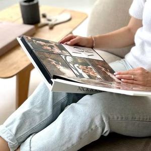 <span class=keywords><strong>Album</strong></span> Fotografico Personalizzato in Lino con Copertina Rigida "The Story Of Us" Libro <span class=keywords><strong>dei</strong></span> <span class=keywords><strong>Ricordi</strong></span> Familiare Personalizzato con Testo in Rilievo - Product Image 4