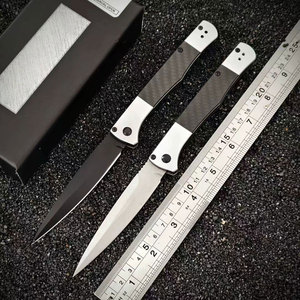 Couteau pliant noir Mafia en aluminium aéronautique EDC 4170BM, couteau de poche multifonctionnel pour la défense personnelle et la pêche en plein air - Product Image 1