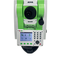 Estación Total Electrónica DGPS de Alta Precisión Alpha Ti de 1.5'' para Topografía, 1000m Sin Prisma, 5000m Con Prisma Único, IP54, 30x Estable
