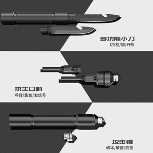 Outdoor Multifunctional Folding <b>Shovel</b> 13.5in Manganese Steel Aluminum Alloy D-Grip Handle Camping Survival Tool - Product Image 3