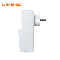 Prise de protection contre les surtensions et les sous-tensions réglable 16A, AC 220V, prise EU, monophasée avec protection contre les surcharges et les surintensités, 40A/63A