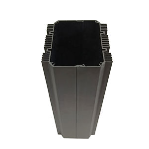 Custom <strong>Aluminum</strong> Profile <strong>Extruded</strong> <strong>Aluminum</strong> Heatsink <strong>Case</strong> Enclosure Box Housing With Cutting Processing Service - Product Image 2