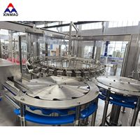 Ligne de production automatique complète de remplissage d'eau pure minérale en bouteille PET de 500 ml, 12000 BPH, A-Z
