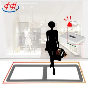 58.2Khz Quick Response Retail Store EAS AM Security Anti Theft System Antenna Hidden Conceal Floor Carpet Device