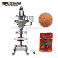 Semi-automatique de poudre de thé de lait en poudre machine de remplissage