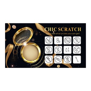 2025 New Scratch Win <b>Ticket</b> Free Design Security Data Digital Printing Scratch Cards Custom Scratch Paper - Product Image 2