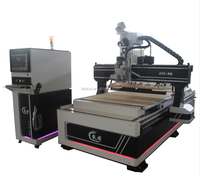 atc woodworking machinery center for door carving and cupboard cutting high precision cnc atc 4*8 feet