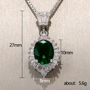 Collana da sposa vintage elegante per donna, gioielli alla moda per feste serali e fidanzamenti - Product Image 5