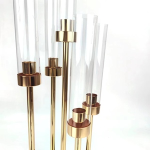 Support <span class=keywords><strong>de</strong></span> <span class=keywords><strong>bougie</strong></span> doré à 5 bras pour décoration <span class=keywords><strong>de</strong></span> fond <span class=keywords><strong>de</strong></span> scène <span class=keywords><strong>de</strong></span> <span class=keywords><strong>mariage</strong></span>, <span class=keywords><strong>centre</strong></span> <span class=keywords><strong>de</strong></span> <span class=keywords><strong>table</strong></span>, chandelier - Product Image 6