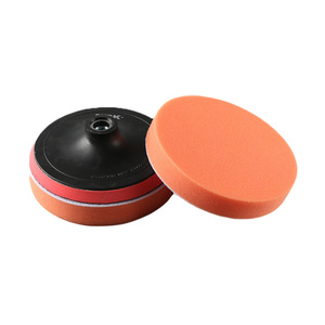 More <b>Polishing</b> Pad Set 60th Hardness Sponge Back Fleece <b>Car</b> Detailing - Product Image 1