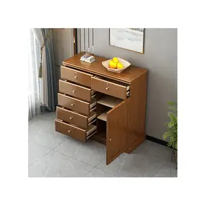 橡木复古实木抽屉柜卧室收纳器客厅多功能抽屉储物柜