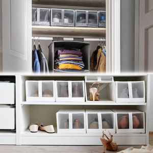 Caja organizadora de armario de ropa hecha de <span class=keywords><strong>tela</strong></span> Sofr de fábrica para ropa, camiseta, pantalones vaqueros, camisas - Product Image 6