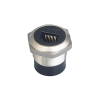 Conector de Panel Tipo D RJ45 WLMK, Conector de Datos Hembra Cat5e/Cat6, Conector de Red para Gabinete/Panel, Aleación de Zinc DIMUD PCB