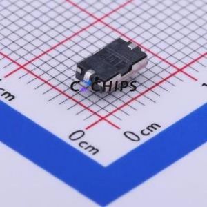 TS-1101A-C-R Tactile Switch SMD Switch Single Pole Single Throw Rectangle Button 2.6N Vertical Mount - Product Image 2