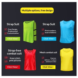 Maillot de sport sans manches en maille polyester imprimé, respirant, séchage rapide, col en V, bretelles réglables, pour basketball, football, soccer, enfants - Product Image 4