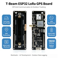 Carte de développement ESP32 LoRa GPS SX1262 915/868MHz NEO-6M Meshtastic IoT Tracker avec support de batterie 18650 et écran OLED