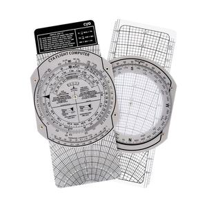 CYA คอมพิวเตอร์พลาสติกสำหรับการบินกันน้ำเวอร์ชันประหยัดเหมาะสำหรับการฝึกการบินนักเรียน <span class=keywords><strong>E6B</strong></span> - Product Image 1