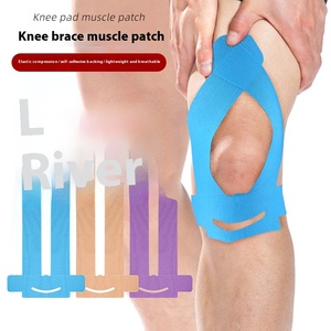 Vertrouw Op Mooie Ce-Gecertificeerde Voorgesneden Kinesiologische Tape Voor Knie Één Maat-Biedt Ondersteuning En Stabiliteit Voorkomt Spierscheuren Bij Hardlopen - Product Image 6