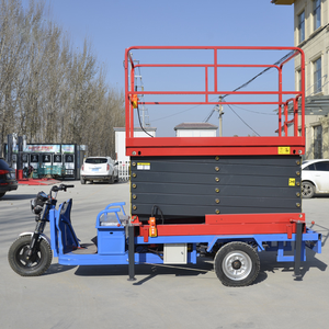 Ba bánh cắt ngã ba Nâng Nền tảng làm việc trên không xe nâng hàng hóa thang electro-thủy lực nâng nền tảng - Product Image 5