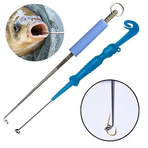 Легкий рыболовный крючок для снятия нержавеющая сталь безопасности рыболовный крючок экстрактор Магнитный противокражный стопор для быстрого разделения устройство для рыбалки