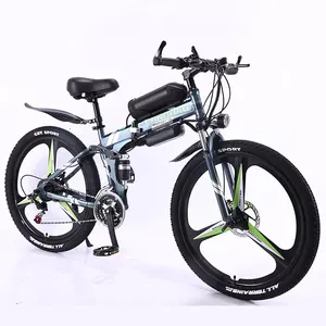2021 nouveau vélo de montagne pliant électrique ebike 1000w 48v e vélo eu entrepôt 26 29 pouces en alliage d'aluminium vtt cycle pour adulte
