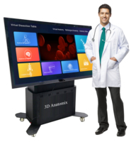 Mesa de disección virtual para educación en simulación, mesa de anatomía digital, enseñanza de anatomía, equipo educativo de anatomía virtual