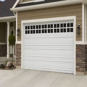 <span class=keywords><strong>Porte</strong></span> <span class=keywords><strong>sectionnelle</strong></span> isolée <span class=keywords><strong>pour</strong></span> entrepôt avec panneaux <span class=keywords><strong>de</strong></span> vision, en acier et mousse PU, certifiée CE, <span class=keywords><strong>porte</strong></span> à battant peu encombrante <span class=keywords><strong>pour</strong></span> centre logistique - Product Image 1