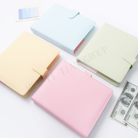 Lieur en PU pour Agenda, format A6, super large, classeur pour Journal de bord, Agenda, DIY, Idol Kpop, collection de livres, dossier de cadeau, fournitures de papeterie