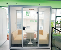Cabine d'enregistrement insonorisée, Pod de bureau mobile, Cabine acoustique moderne pour le sommeil, le streaming en direct, le KTV, le studio et l'entrepôt