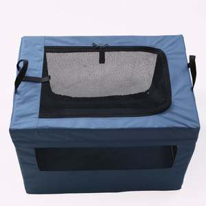 Jaula de Viaje Plegable y Portátil para Perros y Gatos, Jaula Suave y Resistente, Transpirable, para Mascotas - Product Image 4