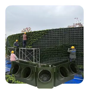 Verticale Tuinmuur Outdoor Diy Indoor Living Plant Balkon Plastic Pp Muur Potten Plantenbak Voor Huisdecoratie