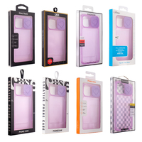 Design d'emballage boîtier de téléphone portable en PVC avec autocollant de marque emballage personnalisé adapté pour iPhone Samsung Xiaomi