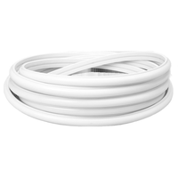 Bande LED COB 220V en silicone haute tension, étanche, sans points sombres, découpable toutes les 10 cm, pour éclairage décoratif intérieur/extérieur, IP65