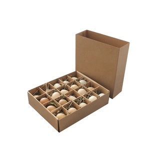 eggs packaging gift box with customized printing corrugated eggs take away boxes eggs shipping carton