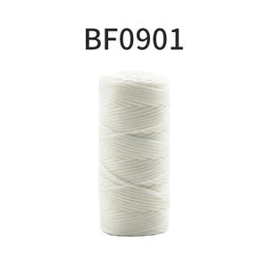 Cordon plat tressé fait main en cire 1mm, petit rouleau 150D, pour couture cuir, 50m, lacets de chaussures, vente en gros - Product Image 5